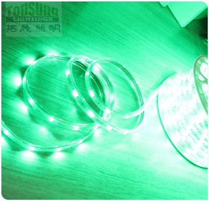 Étonnante bande LED à courant alternatif de 110V 5050 smd vert 60LED/m bande flexible à LED ruban