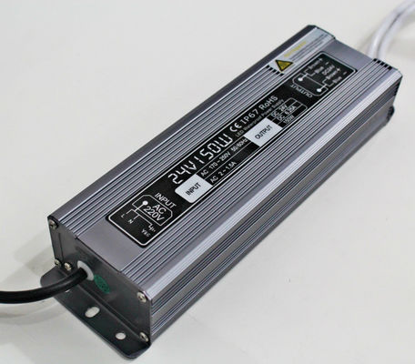Transformateur néon LED de haute qualité conducteur imperméable à l'eau IP67 24v 150w alimentation électrique à LED à vendre