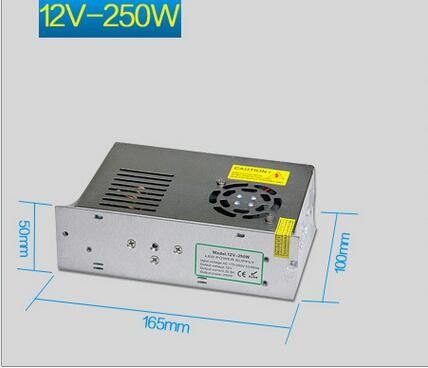 Vente à chaud conducteur LED 12v 240w transformateur néon LED alimentation de commutation
