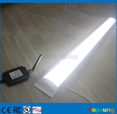 Sensor à micro-ondes SMD2835 LED Lumière à LED linéaire à batterie linéaire 4 pieds 24*75*120mm