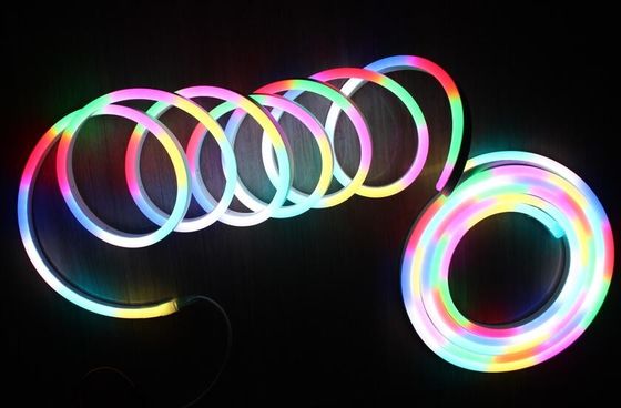 Décoration extérieure RGB numérique LED lumières de néon flex de Noël