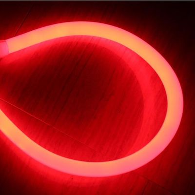 Vente à chaud IP67 imperméable à l'eau 110v rouge néon lumière flexible imperméable à l'eau pour l'extérieur