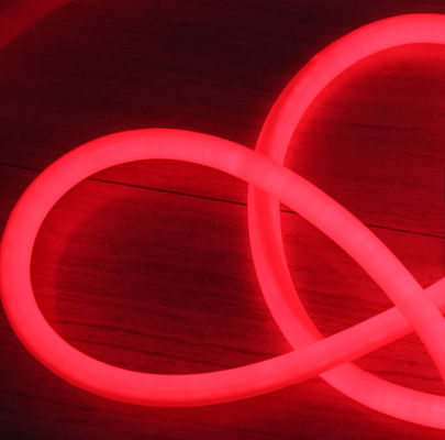 Lumière à la corde ronde à 360 LED 120v lumière néon 25mm tuyau en PVC flex neon de remplacement couleur rouge