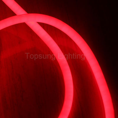 Nouveau arrivée rouge néon LED tube rond 100 LED 24V