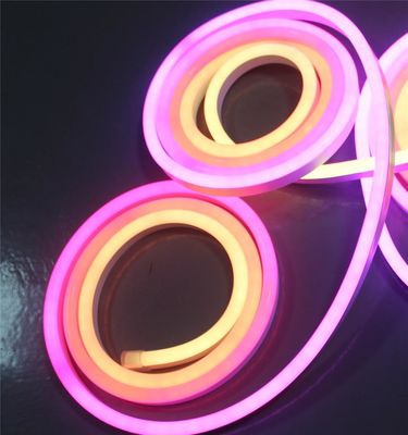 Topsung neon flexible 12v 10x20mm LED néon rgb 90 degrés rétro pliable 5050 smd régulateur de rouleau de néon rgb
