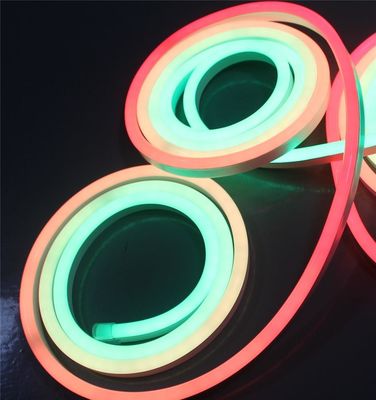 Topsung neon flexible 12v 10x20mm LED néon rgb 90 degrés rétro pliable 5050 smd régulateur de rouleau de néon rgb