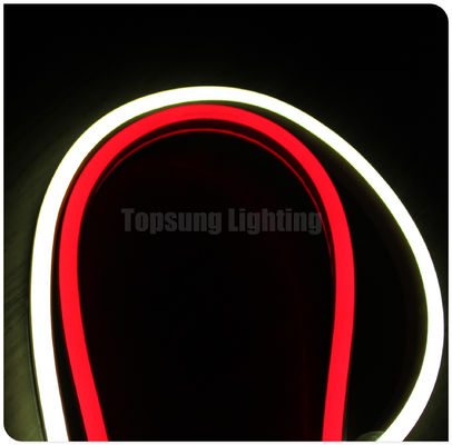 Lumière à néon à LED à surface plane ultrafin et douce à 24 v, lumière extérieure à néon rouge pour bâtiment