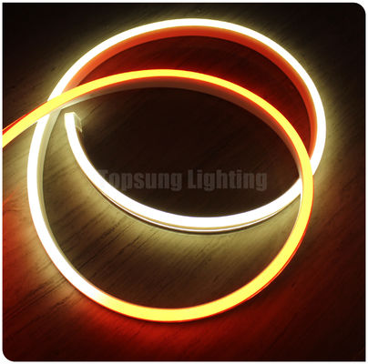 Fabrique vente à chaud Topsung 12V rose LED néon flexible corde bande lumineuse de surface plane 11x19mm bande de vue latérale