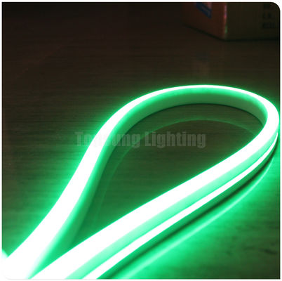 220v 2835 120 tubes de néon LED 11x19mm couleur verte LED fin neon flexible extérieur surface plane