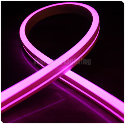 couleur rose 24v en gros LED flexible néon bande lumineuse émettant plat de Noël SMD néon tube flexible