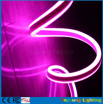 couleur rose 240V LED à bande de néon flexible à double face 8*17mm à usage extérieur