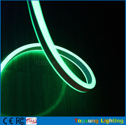 lumière néon flexible à double face à haute tension verte à LED de 120v 8,5*17 mm