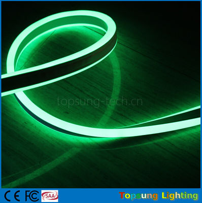lumière néon flexible à double face à haute tension verte à LED de 120v 8,5*17 mm
