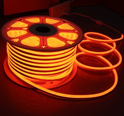 lampe à néon orange 12v mini LED 7x15mm tubes de néon de remplacement 2835 smd corde à bande flexible ip68 injection