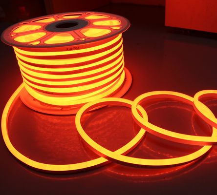 lampe à néon orange 12v mini LED 7x15mm tubes de néon de remplacement 2835 smd corde à bande flexible ip68 injection