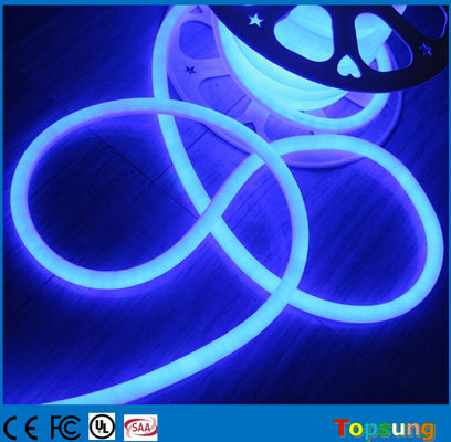 couleur bleue mini rond néon flex 360 degrés émettant 12V SMD2835 lumière de corde