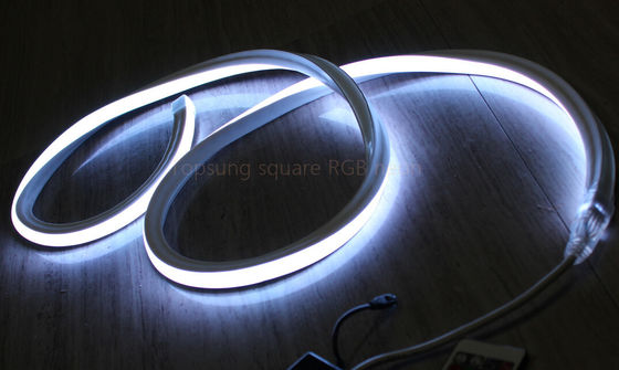Lumière LED carré bande RGB néon flexible à corde étanche 220V éclairage extérieur flexible