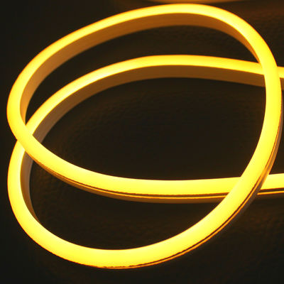 220V LED bande ambrée LED néon flex mini LED néon bande 6 * 12mm fil de silicium