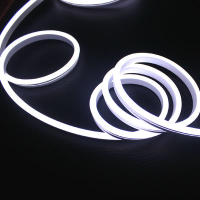 12V couleur blanche ultra mince LED néon flex bandes LED lumières 6*13mm micro 2835 smd lumières de Noël silicone flexible