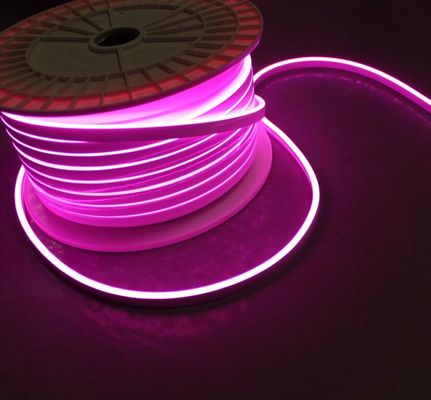 La publicité LED Neon Sign Mini Led Neon Flex Led Flexible Neon Strip Lumière 12v rose/violet