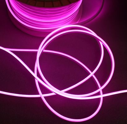 12v 6mm rose néon flexible à LED bandes mini-flex LED néon à la corde lumière