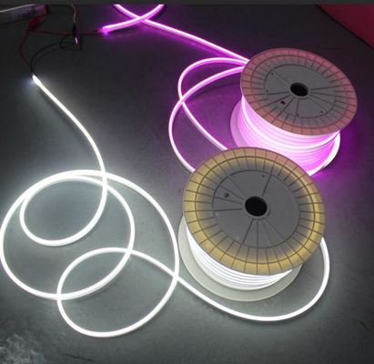 Prix direct d'usine étanche à l'eau extérieur tube à corde mince 12V ultra mince 6mm mini LED néon flex