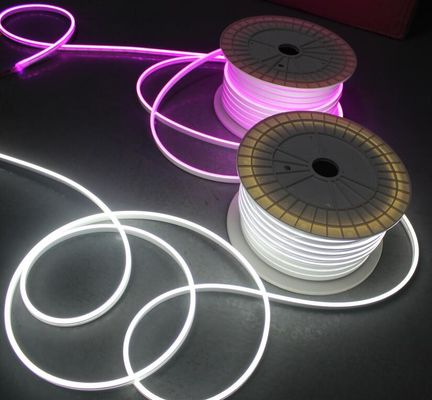 Prix direct d'usine étanche à l'eau extérieur tube à corde mince 12V ultra mince 6mm mini LED néon flex