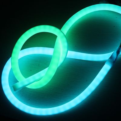 Lumière à bande LED RGB à changement de couleur à LED néon à corde petite lumière de nuit 360