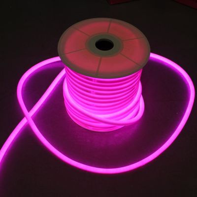 360 degrés RGB néon flex 24v silicone revêtu d'un contrôleur dmx