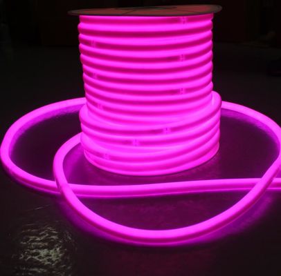 120V LED violet néon tube flexible smd2835 120LEDs/m LED néon flexible lumière ronde 360 degrés