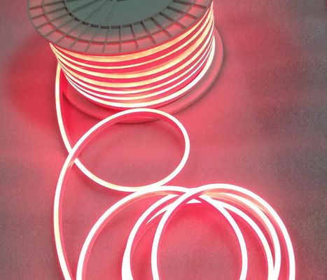 12v bande LED 2835 Éclairage Flexible mini néon Flex LED Neon Light Sign Home décor rouge