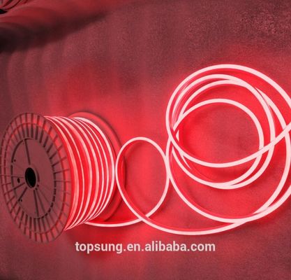 Shenzhen Led Vente à chaud LED néon flex lumière Mini Taille 6 mm Silicone néon flex couleur rouge