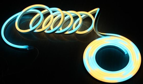 Lumières de néon RGB numérique programmable Flex Lumières à bande de corde mini Plat 11x19mm 10pixel/M