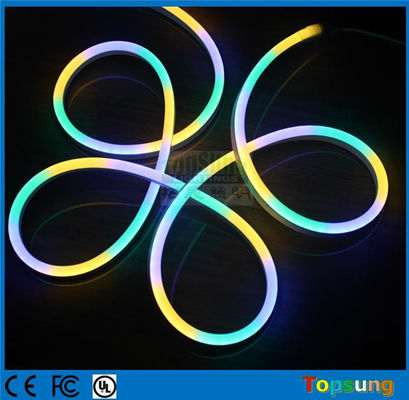 RGB Digital Pixel Chasing LED néon avec 11*19mm de taille IP67 DC24v néon Lumières à corde flexibles