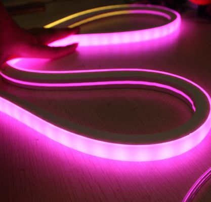 Couleur RGB LED néon souple néon numérique carré à la poursuite de la bande néon LED