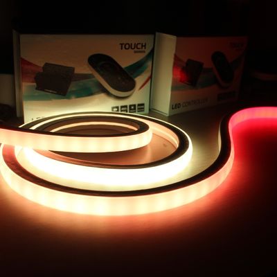CE RoHS Approuvé carré LED Neon Strip imperméable à l'eau rgb pixel 24V LED Neon Flex lumières