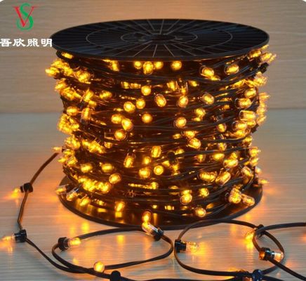 2200K personnalisé 12V LED de Noël Clip Fairy Lumières de chaîne pour les décorations d'arbres extérieurs