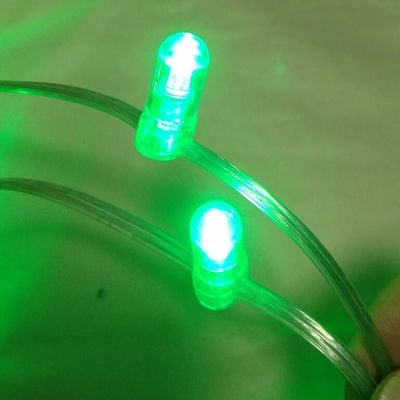 Marque 100m 12v corde de fées 666 LED IP67 pour les cordes à LED en cristal vert clair à basse tension