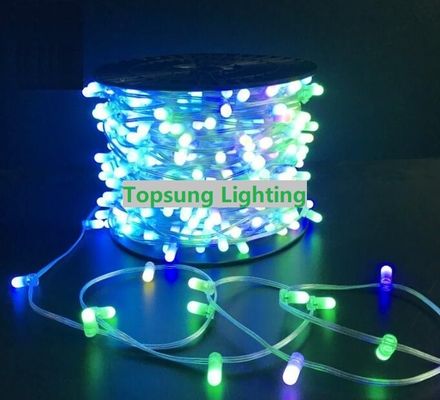 Noël 100m 666 LEDs 12V flashing LED clip sur la lumière pour le mariage AU Garland