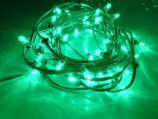 Éclairage extérieur décoratif arbre de Noël 100m 666 leds 12V LED Clip Lights lumières vertes
