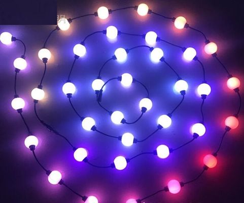 2 à 10 m Lumières de décoration de vacances Boules à LED Lumière à cordes 360 degrés