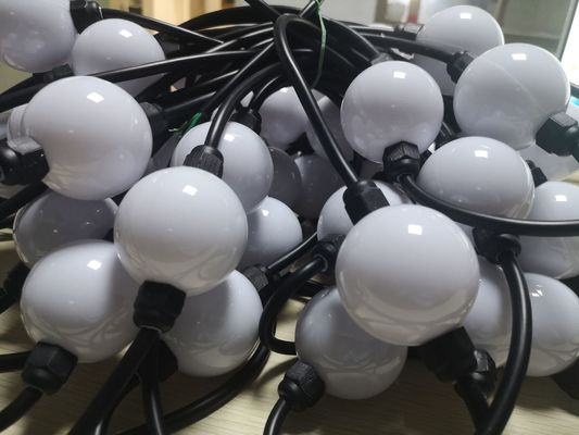 2 à 10 m Lumières de décoration de vacances Boules à LED Lumière à cordes 360 degrés