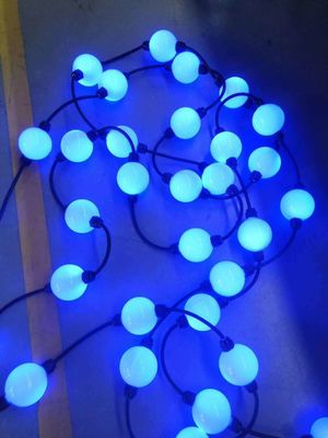 5m 25 dmx chaînes de billes à LED point lumière pixel globe 3D lumières de rideau décoration programmable