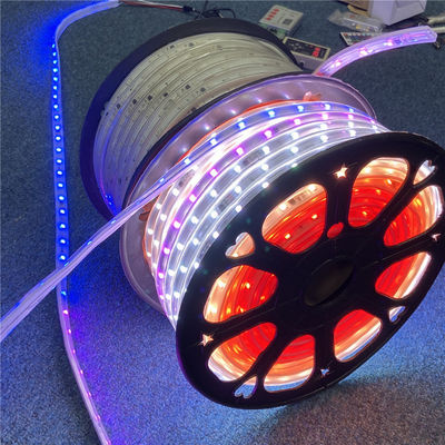 50m bobine 24V numérique RGB LED bande magnétique 5050 SMD bandes lumineuses programmables ws2811