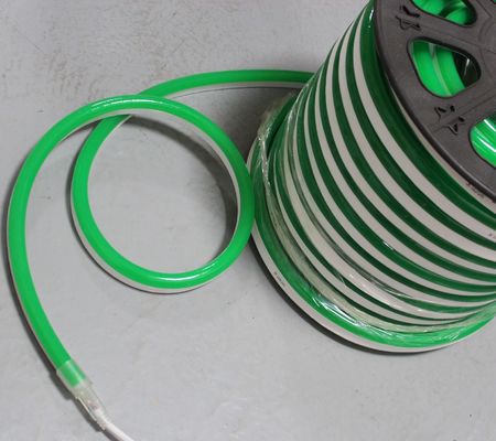 24V 14x26mm haute luminosité veste de couleur verte 164' bobine meilleur LED néon flex prix