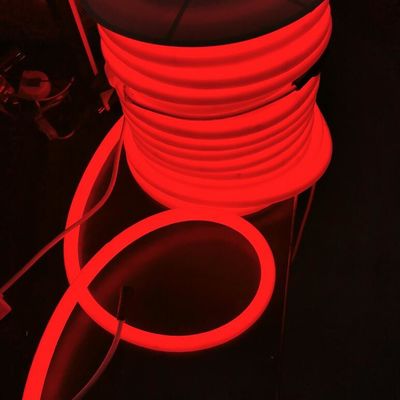 24v 360 cordes de néon rondes 20mm tube à LED étanche à l'eau