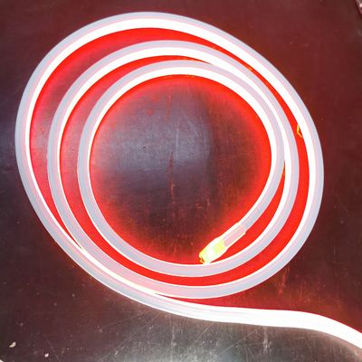 50m bande flexible émettant du fil lumineux 24V vue carré UV rouge LED néon lampes flex