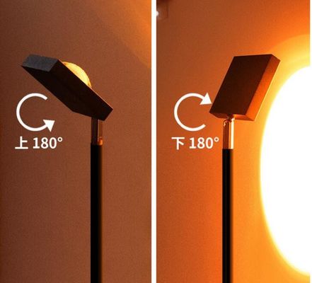 Lampe de sol à LED moderne de 180 cm Arc-en-ciel décoratif Atmosphère de nuit